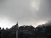 Mists lifting in Sarajevo. 