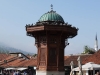 The Ottoman fountain in Sarajevo. 